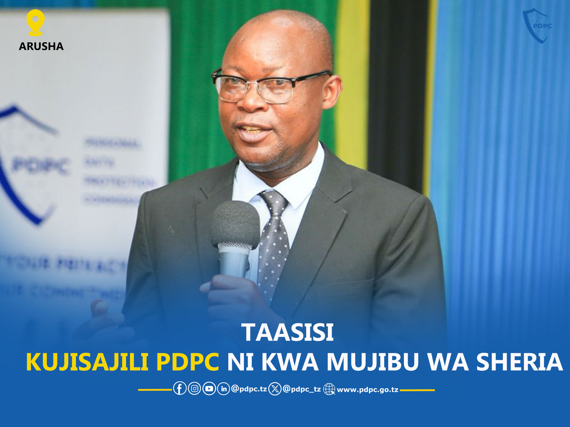 PDPC YATOA WITO WA USAJILI WA TAASISI ZA UMMA NA …