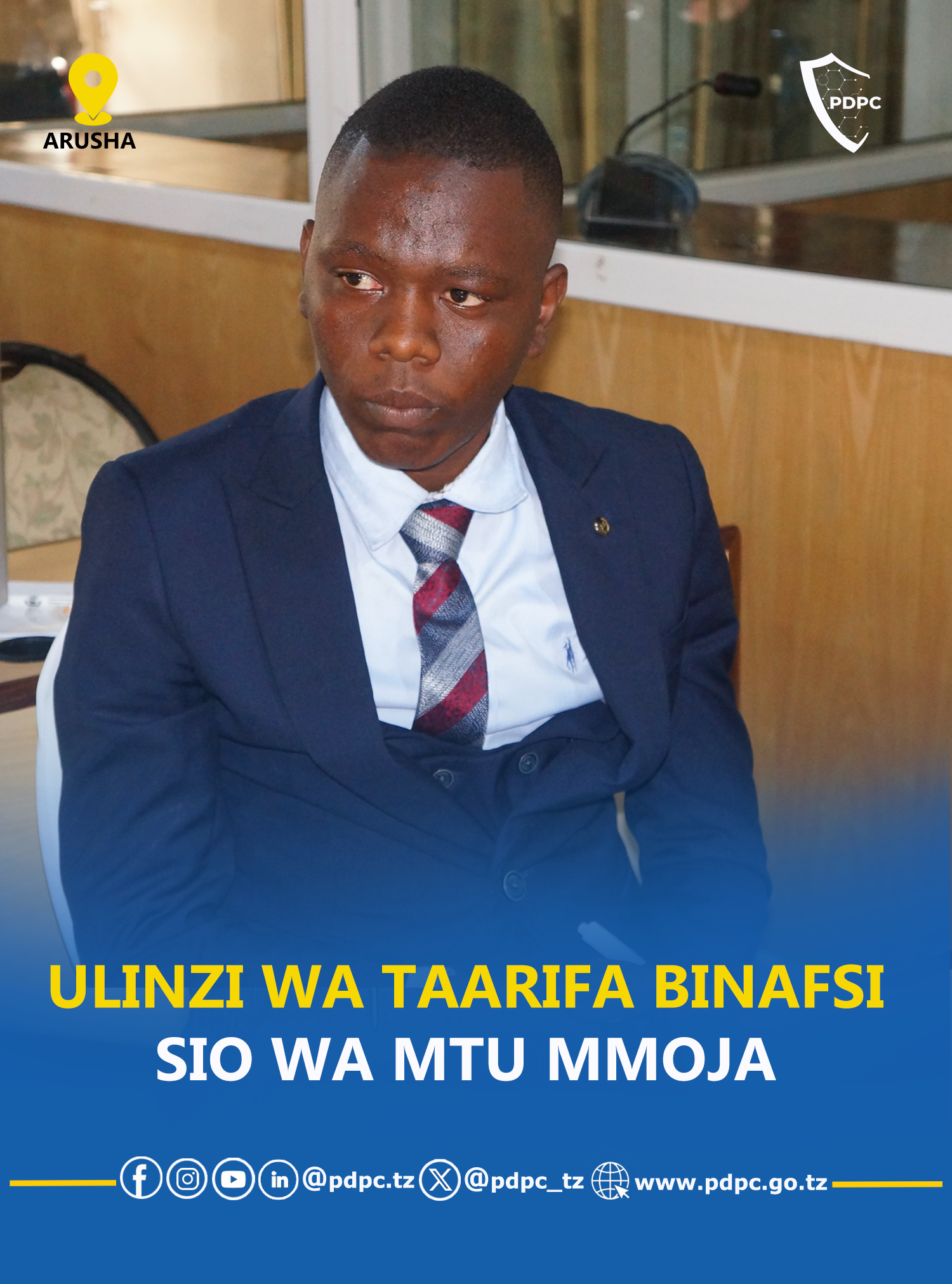 ULINZI WA TAARIFA BINAFSI SIYO WA MTU MMOJA