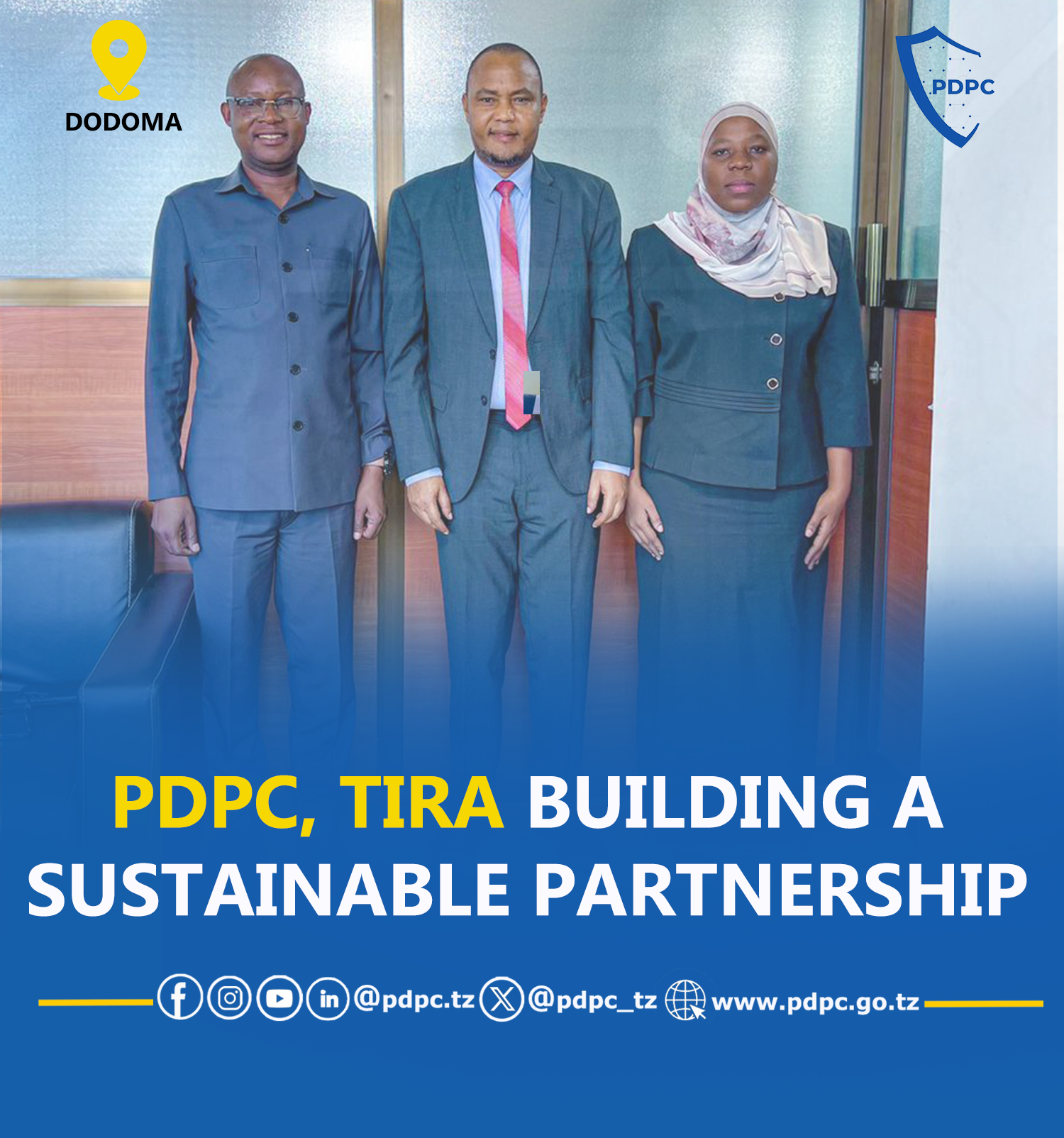 PDPC AND TIRA TO BUILD SUSTAINABLE PARTNERSHIP