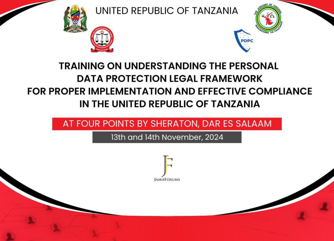 THE PERSONAL DATA PROTECTION LEGAL FRAMEWORK TRAINING
