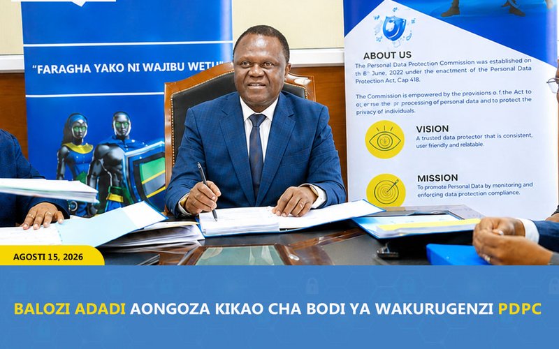 KIKAO CHA 10 CHA BODI YA WAKURUGENZI PDPC